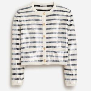 NWT J.Crew Emilie Sweater Lady Jacket in Sequin